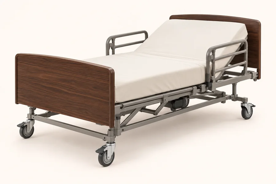 Illustrative home hospital bed; not the supplier’s specific model